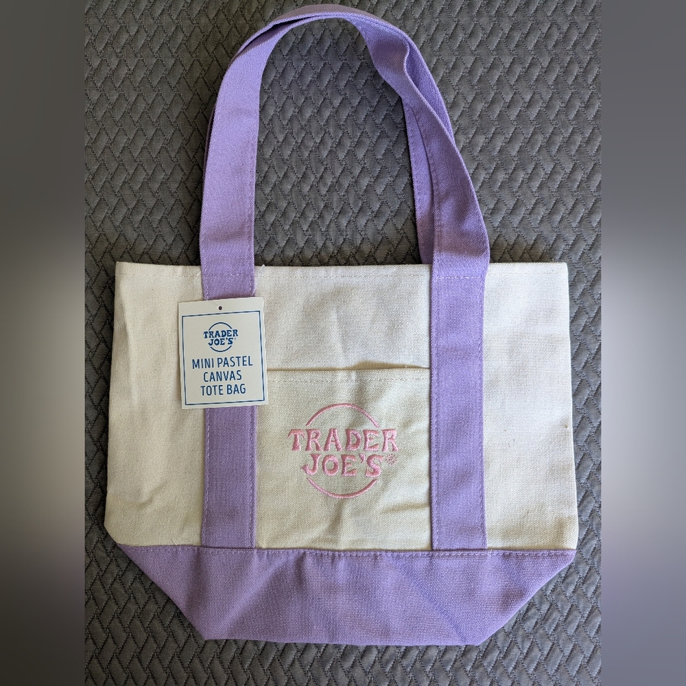 Trader Joe's Mini Canvas Tote